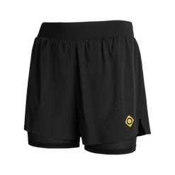 Spodenki sportowe CAGLIARI, lekkie, oddychające i szybkoschnące. Białe szorty sportowe damskie IZAS, bez wzorów, z nylonu, sportowe, na fitness i siłownię. Za 226.04 zł.