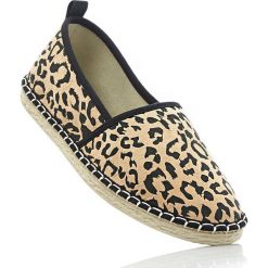 Espadryle bonprix w cętki leoparda. Szare espadryle damskie bonprix. Za 54.99 zł.