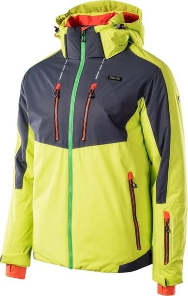 Kurtka narciarska męska Brugi KURTKA NARCIARSKA 4APX SGH-VERDE GRIGIO ARANCIO XL. Kurtki męskie Brugi, m, bez wzorów, bez kaptura, narciarskie. Za 298.25 zł.