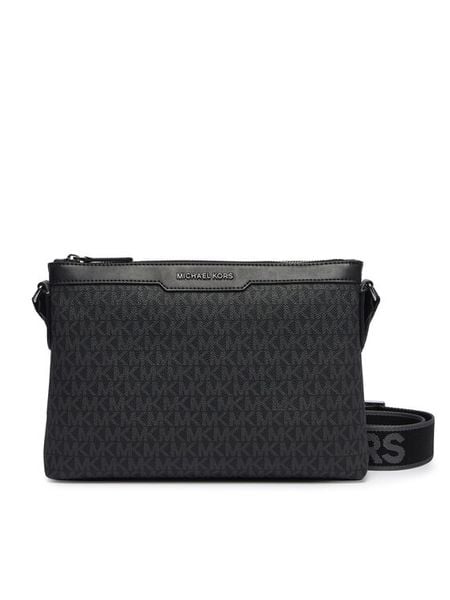 MICHAEL Michael Kors Saszetka Hudson 33F6LHDM1B Czarny. Czarne saszetki męskie MICHAEL Michael Kors. Za 1,009.00 zł.