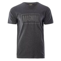 Koszulka męska Magnum Essential T-Shirt 2.0 - czarna, Rozmiar S. Czarne buty sportowe męskie MAGNUM, m, bez wzorów, z bawełny, klasyczne, bez kołnierzyka. Za 39.99 zł.