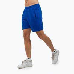 Spodenki NEBBIA Relaxed-Fit Maximum. Niebieskie buty sportowe męskie Nebbia, bez wzorów, na fitness i siłownię. Za 159.99 zł.