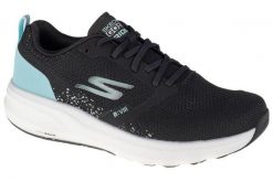 Buty do biegania damskie, Skechers Go Run Ride 8 Hyper. Czarne obuwie sportowe damskie Skechers, bez wzorów, z materiału, do biegania. Za 249.90 zł.