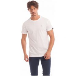 Polo Club C.H..A T-Shirt Męski L Biały. Białe koszulki polo męskie Polo Club C.H..A. W wyprzedaży za 91.90 zł.