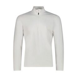 Bluza męska CMP 30L1097. Białe bluzy sportowe męskie CMP, l, bez wzorów, bez kaptura, na golfa. Za 139.99 zł.