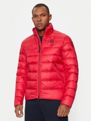 Blauer Kurtka puchowa 24WBLUC03024 Czerwony Regular Fit. Czerwone kurtki męskie Blauer, l, bez wzorów, z puchu, bez kaptura. Za 1,259.00 zł.