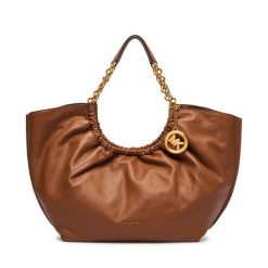 Torebka MICHAEL Michael Kors. Brązowe torebki do ręki damskie MICHAEL Michael Kors, bez wzorów, klasyczne, bez dodatków. Za 2,029.00 zł.