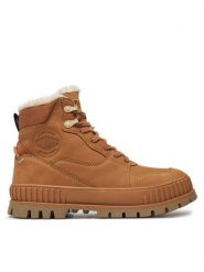 Palladium Trapery Pallashock Warm Wp 74351-252-M Brązowy. Brązowe śniegowce i trapery męskie Palladium, z nubiku, bez zapięcia. Za 594.15 zł.