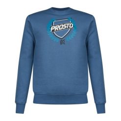 Bluza męska PROSTO Muel. Niebieskie bluzy męskie Prosto., m, bez wzorów, bez kaptura. Za 149.99 zł.