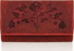 Paolo Peruzzi DAMSKI PORTFEL SKÓRZANY VINTGE PAOLO PERUZZI T-05-RD. Portfele damskie Paolo Peruzzi, bez wzorów. Za 141.44 zł.