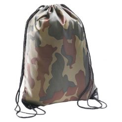 Torba Ze Sznurkiem W Kamuflażu Miejskim. Zielone plecaki damskie SOL'S, bez wzorów. Za 39.99 zł.
