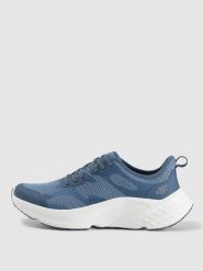 4F Buty do biegania Freemove Mesh męskie - granatowe 46. Niebieskie buty sportowe męskie 4f, z meshu, bez zapięcia, do biegania. Za 329.99 zł.