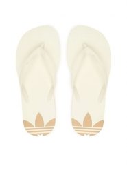 Adidas Japonki Adi Sun Thongs JQ2494 Kremowy. Białe klapki damskie Adidas, bez wzorów, z syntetyku, bez obcasa. Za 89.99 zł.