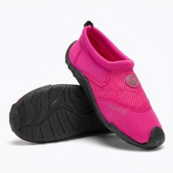 Buty do wody AQUASTIC Kea. Czerwone klapki damskie AQUASTIC, bez wzorów, sportowe, bez obcasa. Za 39.99 zł.