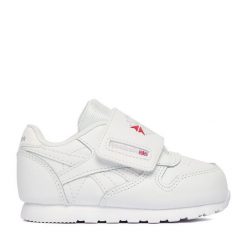 Sneakersy Reebok. Białe trampki i tenisówki chłopięce Reebok, bez wzorów, bez zapięcia. Za 159.99 zł.