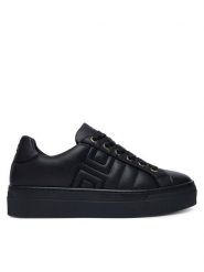 Elisabetta Franchi Sneakersy F4A9-E0682-1201 Czarny. Czarne buty sportowe dziewczęce Elisabetta Franchi, bez wzorów, ze skóry, bez zapięcia. Za 959.99 zł.