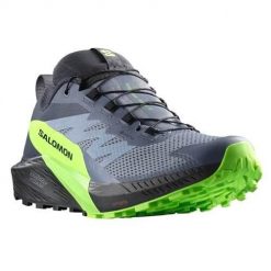 Buty do biegania męskie Salomon Sense Ride 5 Gtx. Szare buty sportowe męskie Salomon, z gumy, bez zapięcia, do biegania. Za 659.99 zł.