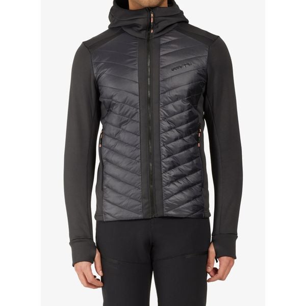 Kurtka hybrydowa męska Didriksons Zuko Full Zip 2. Czarne kurtki męskie Didriksons, m, bez wzorów, sportowe, bez kaptura. Za 408.99 zł.