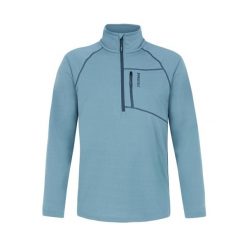 Polar 1/4 zip Protest Kody. Niebieskie bluzy męskie Protest, na zimę, bez wzorów, z polaru, bez kaptura. W wyprzedaży za 181.85 zł.
