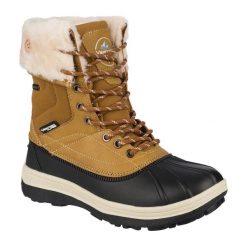 Śniegowce damskie wysokie Vertigo AULP OLANE ocieplane. Brązowe śniegowce i trapery damskie Aulp. Za 479.99 zł.