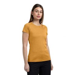 Damska Koszulka Dla Aktywnych Vickland TP75. Brązowe t-shirty damskie Trespass, m, bez wzorów, z materiału, bez kołnierzyka. Za 60.99 zł.