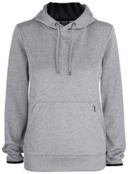 Clique Oakdale Women bluza z kapturem funkcjonalna szary melanż. Szare bluzy sportowe damskie CLIQUE, xs, bez wzorów, z kapturem. Za 222.83 zł.