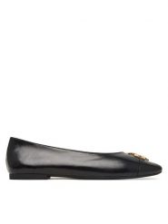 Tory Burch Baleriny Charlie 187711 Czarny. Czarne baleriny damskie Tory Burch, bez wzorów, ze skóry, bez obcasa. Za 1,354.00 zł.