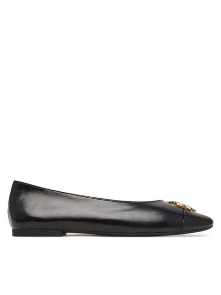Tory Burch Baleriny Charlie 187711 Czarny. Czarne baleriny damskie Tory Burch, bez wzorów, bez obcasa. Za 1,359.00 zł.