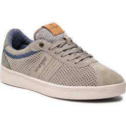 Sneakersy WRANGLER - Micky City WM91000A Taupe 029. Szare półbuty na co dzień męskie Wrangler, z materiału, bez zapięcia. W wyprzedaży za 209.00 zł.