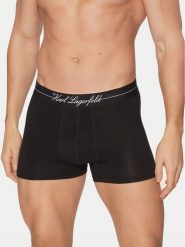 KARL LAGERFELD Komplet 3 par bokserek A1M47089 Czarny. Czarne bokserki męskie KARL LAGERFELD, m, bez wzorów, z lyocellu. Za 149.99 zł.