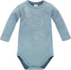 PINOKIO Body długi rękaw niemowlęce wyprawka Slow Life Pinokio 62. Body niemowlęce Pinokio, bez wzorów, bez ramiączek. Za 34.90 zł.