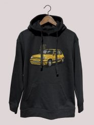 Renault 5 — bluza (Rozmiar: 7 - 8 lat; Kolor bluzy: czarny; Rodzaj nadruku: Renault 5). Czarne bluzy męskie nikiniki, bez wzorów, z bawełny, z kapturem. Za 129.00 zł.