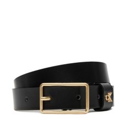 Pasek Damski Calvin Klein. Czarne paski damskie Calvin Klein, bez wzorów. Za 179.99 zł.