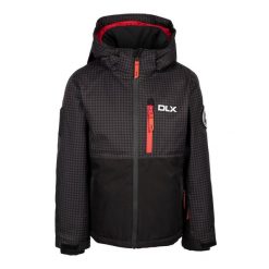 Kurtka Narciarska Dla Dzieci Keeya DLX. Czarne buty zimowe dziewczęce Trespass, bez wzorów, bez zapięcia. Za 334.99 zł.