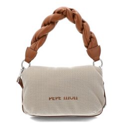 Brązowa Torebka Pepe Moll Stylowy Damski Kuferek Do Ręki. Brązowe torebki do ręki damskie Pepe Moll, bez wzorów, z tkaniny, eleganckie, bez dodatków. Za 319.00 zł.