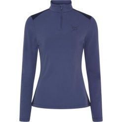 Damski sweter 1/2 zip Catago Vivian. Niebieskie swetry damskie CATAGO, m, bez wzorów, z jersey, bez kołnierzyka, bez ramiączek, długie, bez kaptura. Za 266.50 zł.