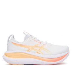 Buty do biegania Asics. Białe obuwie sportowe damskie Asics, bez wzorów, do biegania. Za 889.99 zł.