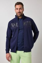 Męska Bluza dresowa rozpinana fitness stójka do rozm. 7 XL. Niebieskie bluzy męskie JAY-PI, m, bez wzorów, z bawełny, bez kaptura, na fitness i siłownię. Za 349.99 zł.