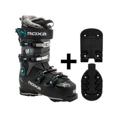 Buty narciarskie damskie ROXA R/FIT 85 W z GRIP WALK. Czarne obuwie sportowe damskie ROXA, bez wzorów, narciarskie. Za 1,079.00 zł.