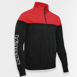 Kurtka sportowa Oversize z zamkiem ONTARIO czarna koralowa. Czarne kurtki męskie Legea, xl, bez wzorów, sportowe. Za 88.00 zł.