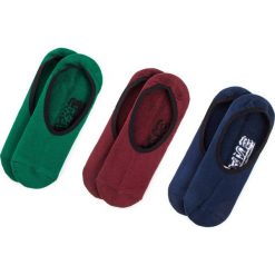 Zestaw 3 par stopek męskich VANS - Classic Super VN000XTTWUP r.42,5/47 Evergreen/Dr. Skarpety męskie marki Vans. Za 59.00 zł.