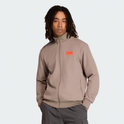 Bluza Dresowa Audi Revolut F1 Team Elevated. Brązowe bluzy męskie Adidas, l, bez wzorów, z dresówki, bez kaptura. Za 529.00 zł.