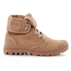 Buty Palladium Baggy 92353-287-M beżowy. Brązowe obuwie sportowe damskie bez wzorów, z gumy. Za 531.19 zł.