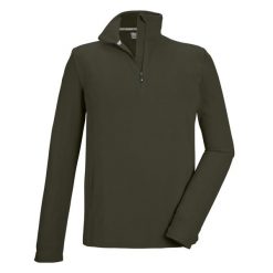 Bluza męska Killtec KSW 99 MN FLC SHRT. Zielone bluzy męskie KILLTEC, m, bez wzorów, bez kaptura, trekkingowe. W wyprzedaży za 89.99 zł.