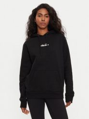 Ellesse Bluza Jazana SGP16460 Czarny Regular Fit. Czarne bluzy damskie Ellesse, bez wzorów, z bawełny, bez kaptura. Za 139.99 zł.