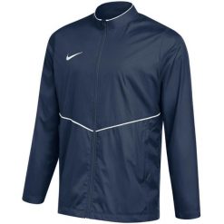 Kurtka męska Nike Park 26 Rain. Niebieskie kurtki męskie Nike, m, bez wzorów, z poliesteru, do piłki nożnej. Za 141.99 zł.