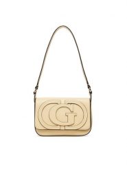 Guess Torebka Ruby HWNG97 40190 Żółty jasny. Żółte torebki do ręki damskie Guess, z aplikacjami, ze skóry, bez dodatków. Za 544.99 zł.