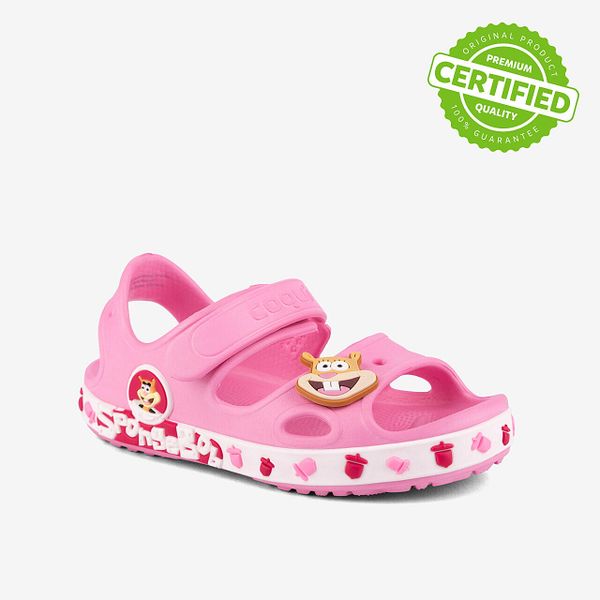 Sandały dziecięce Coqui. Czerwone sandały dziewczęce Coqui, bez zapięcia. Za 125.99 zł.