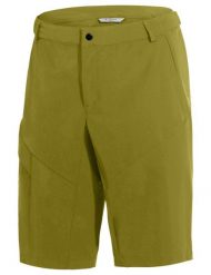 Spodenki rowerowe z wkładką M Tamaro Shorts III. Zielone szorty męskie Vaude, na lato, m, bez wzorów, z materiału. Za 469.00 zł.