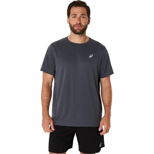 Koszulka Asics Core. Szare koszulki sportowe męskie Asics, l, bez wzorów, z materiału, bez kołnierzyka, bez ramiączek, do biegania. Za 147.15 zł.